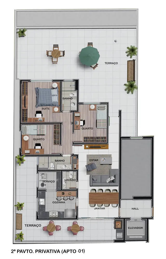 Casa, 3 quartos, 100 m² - Foto 10