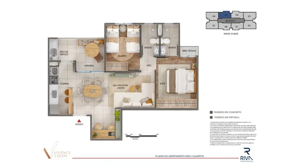 Casa, 2 quartos, 54 m² - Foto 11