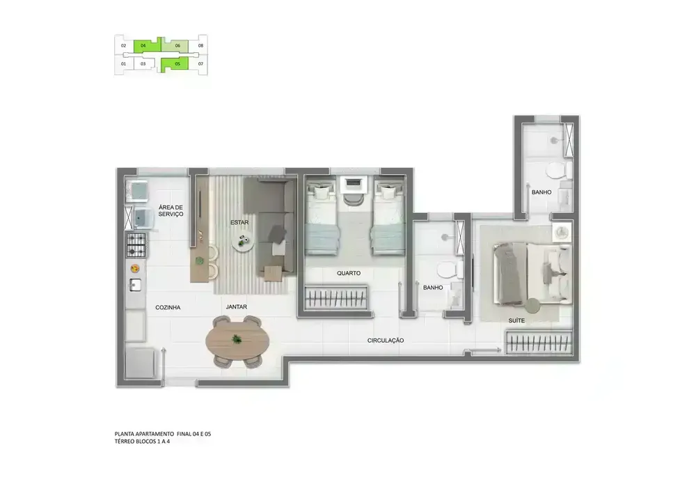 Casa, 2 quartos, 49 m² - Foto 13