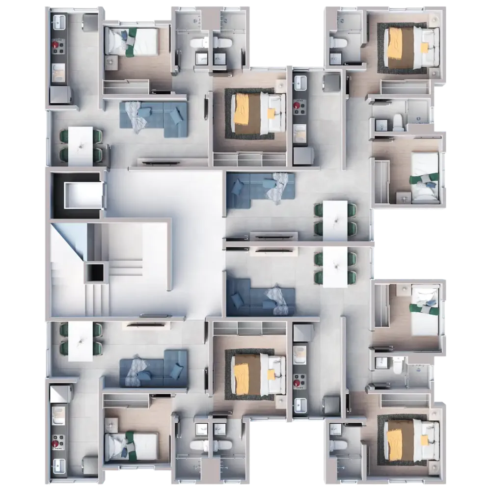Casa, 1 quarto, 23 m² - Foto 12