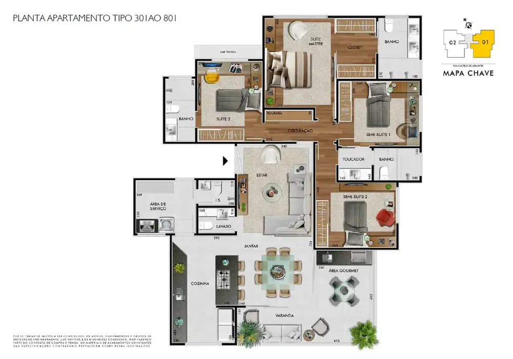 Casa, 5 quartos, 208 m² - Foto 7
