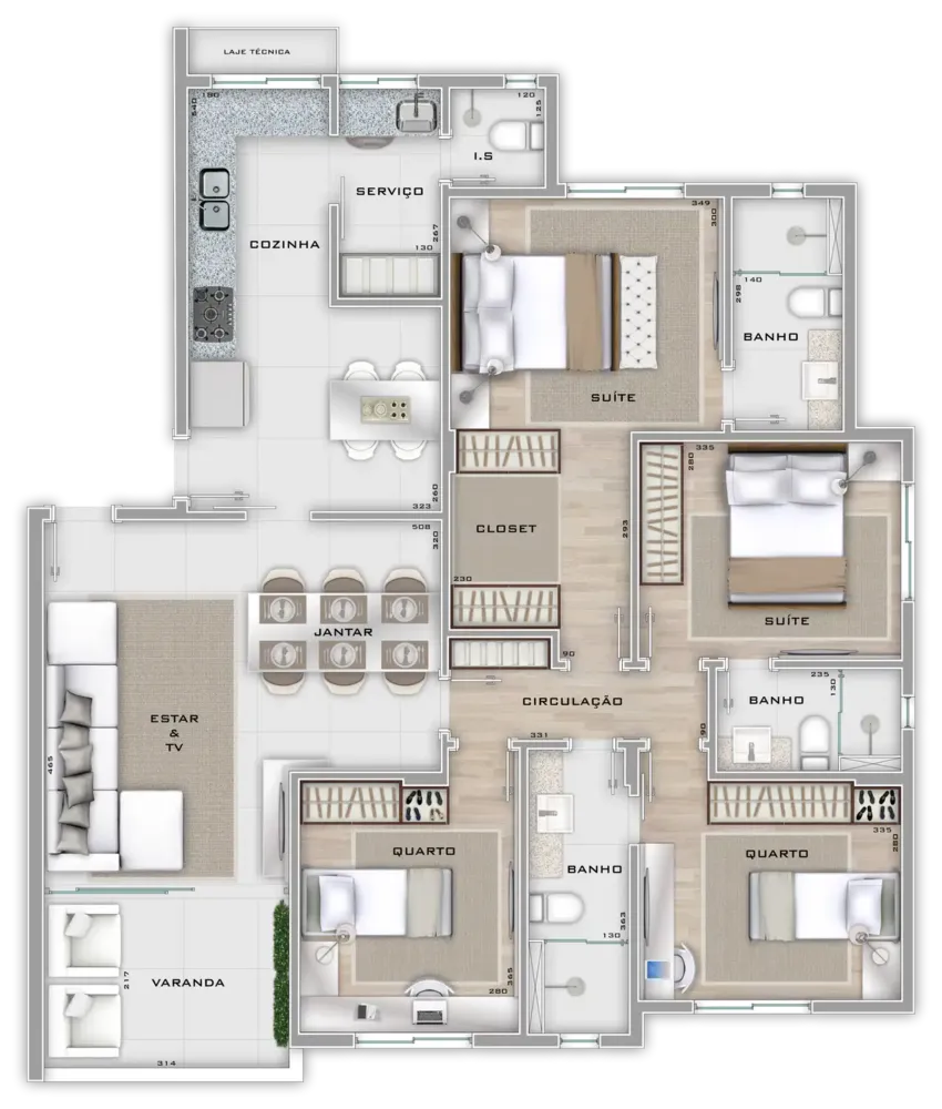 Casa, 4 quartos, 126 m² - Foto 16