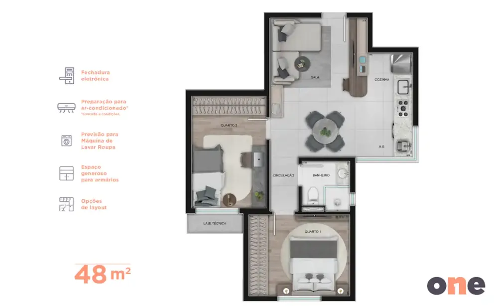 Casa, 2 quartos, 47 m² - Foto 13