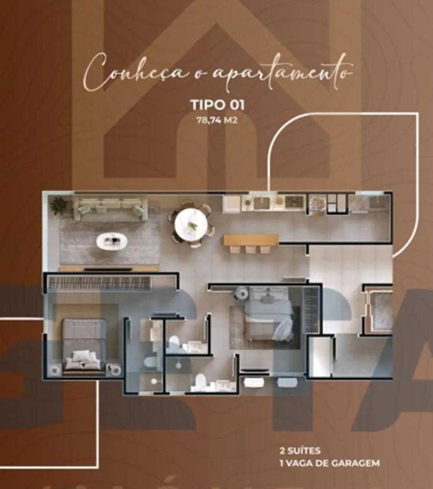 Apartamento, 2 quartos, 61 m² - Foto 5