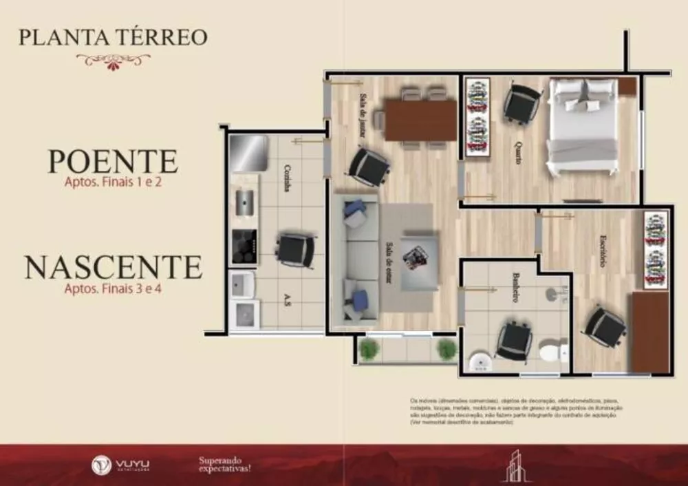 Apartamento à venda com 2 quartos, 52m² - Foto 9