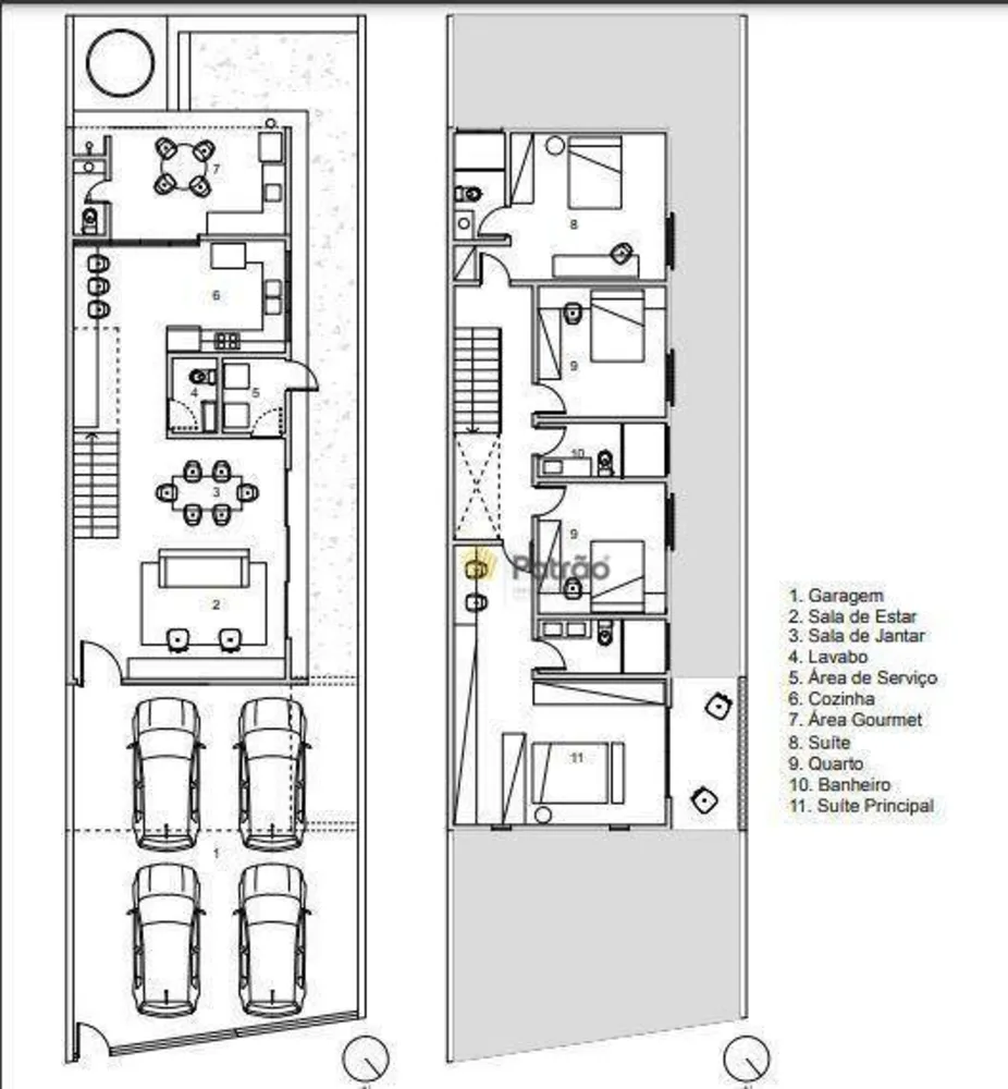 Sobrado, 3 quartos, 200 m² - Foto 3