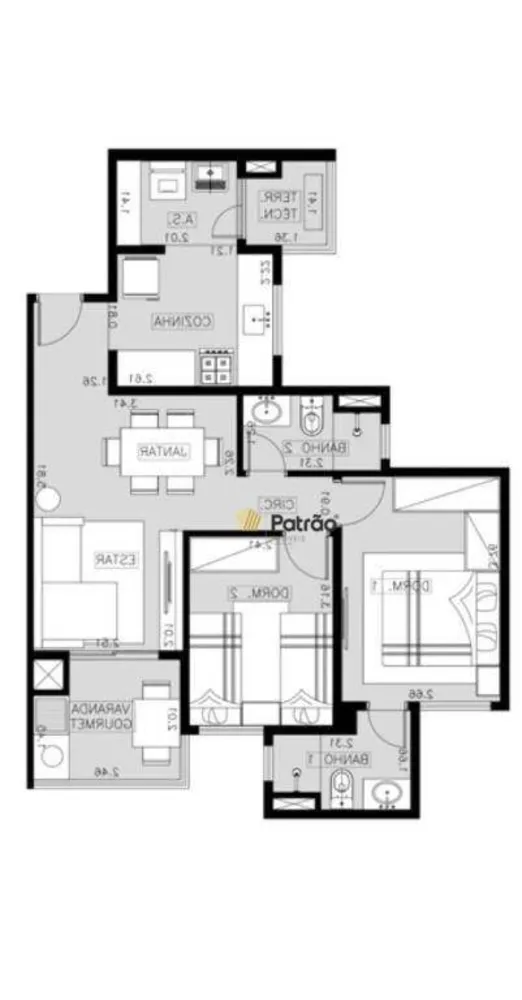 Apartamento, 2 quartos, 64 m² - Foto 16