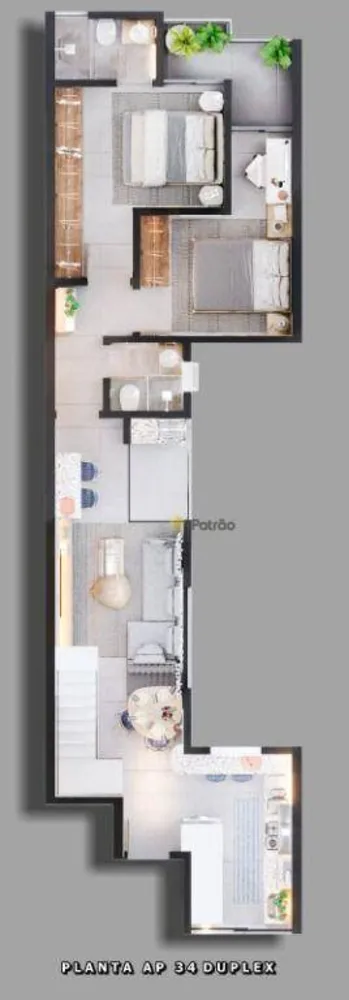 Cobertura, 2 quartos, 138 m² - Foto 24