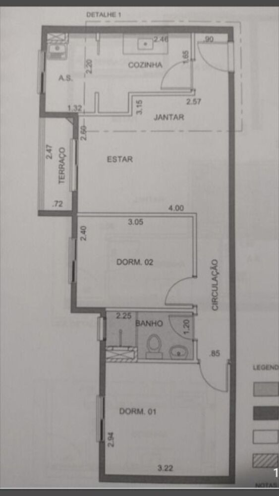 Apartamento, 2 quartos, 53 m² - Foto 1
