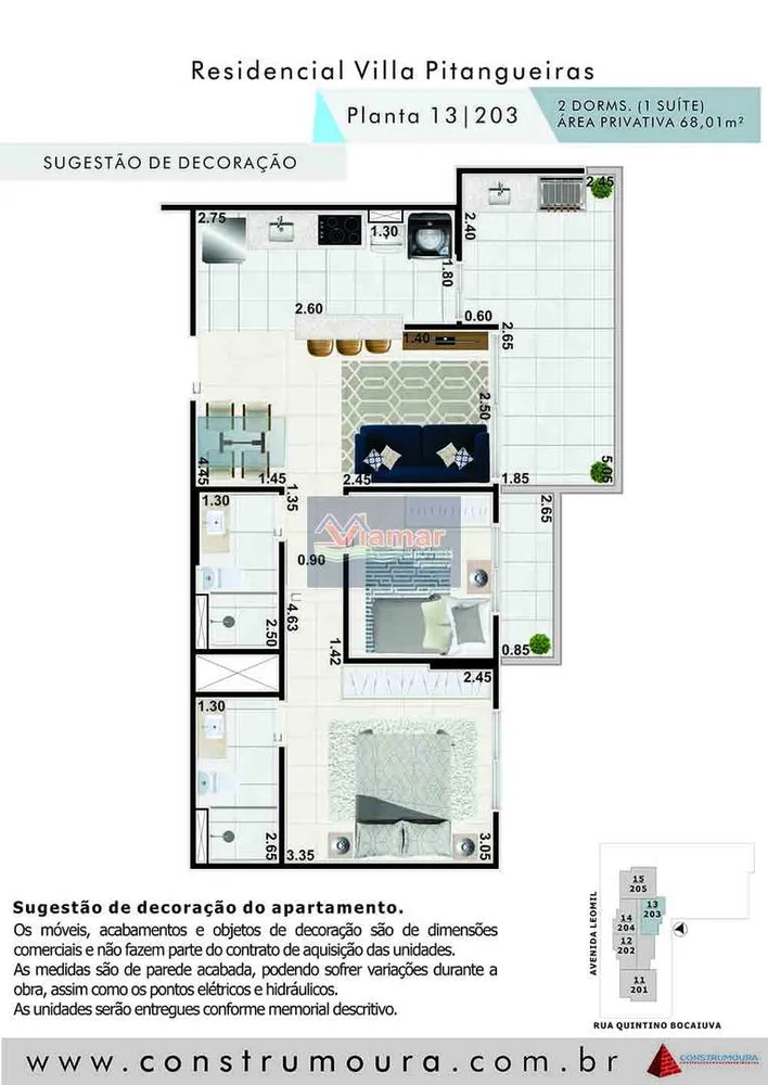 Apartamento, 2 quartos, 66 m² - Foto 7