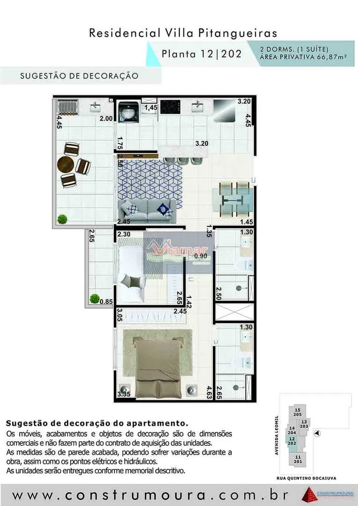 Apartamento, 2 quartos, 66 m² - Foto 5