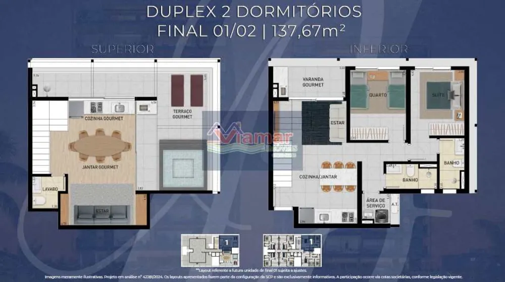 Apartamento, 2 quartos, 69 m² - Foto 11