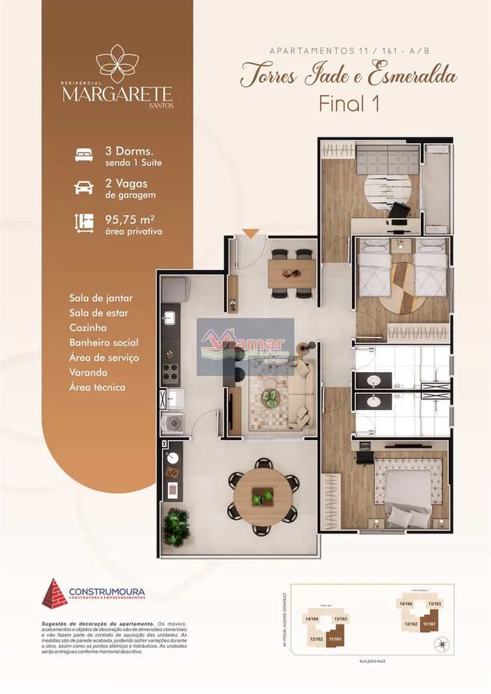 Apartamento, 2 quartos, 78 m² - Foto 2