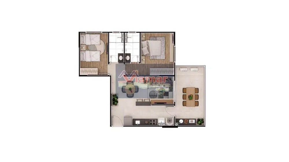 Apartamento, 2 quartos, 78 m² - Foto 6