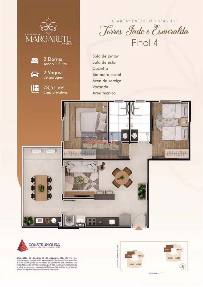 Apartamento, 2 quartos, 78 m² - Foto 8