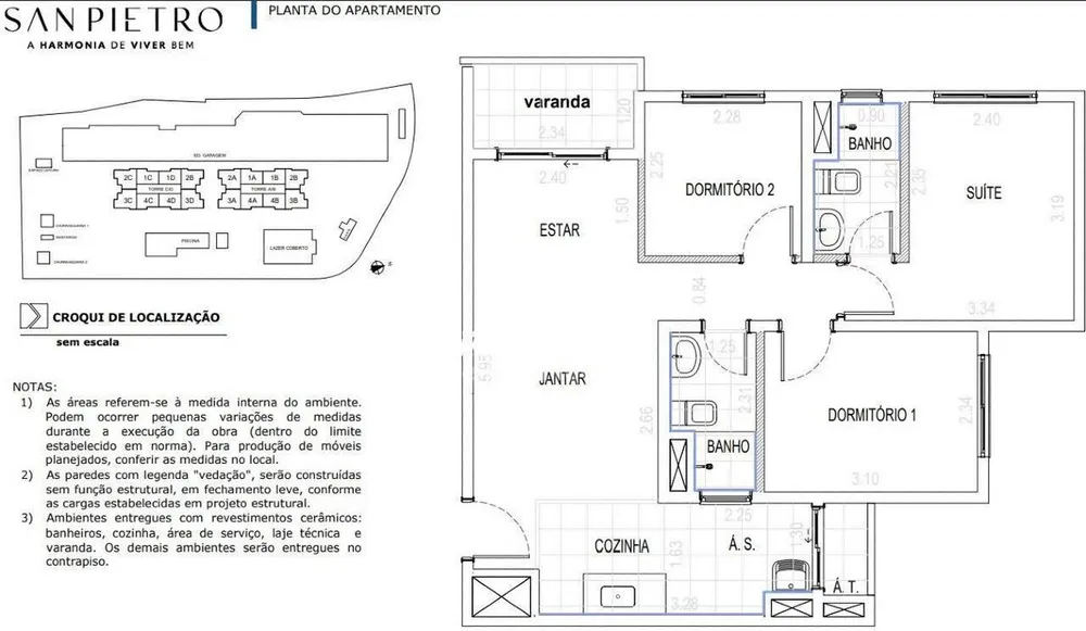 Apartamento, 3 quartos, 60 m² - Foto 6