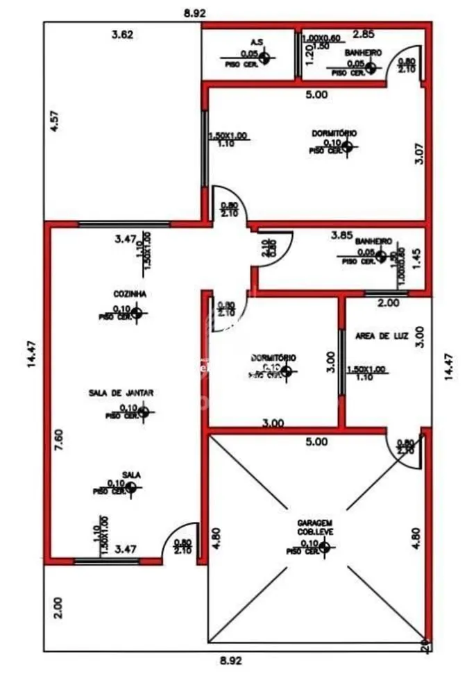 Casa, 2 quartos, 105 m² - Foto 4