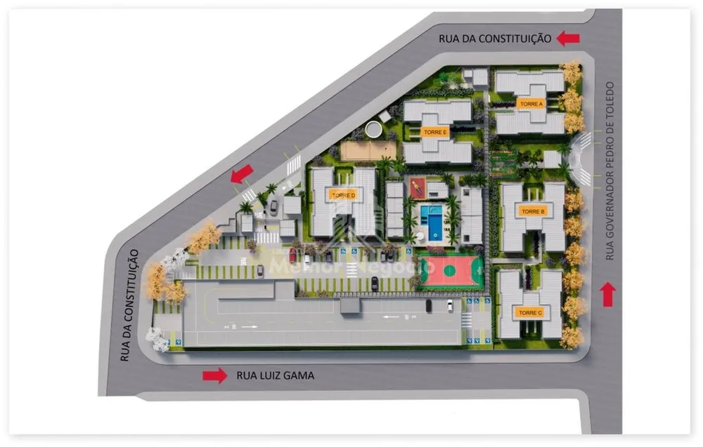Apartamento, 3 quartos, 64 m² - Foto 1