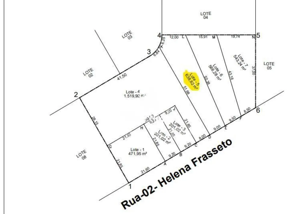 Terreno, 639 m² - Foto 1