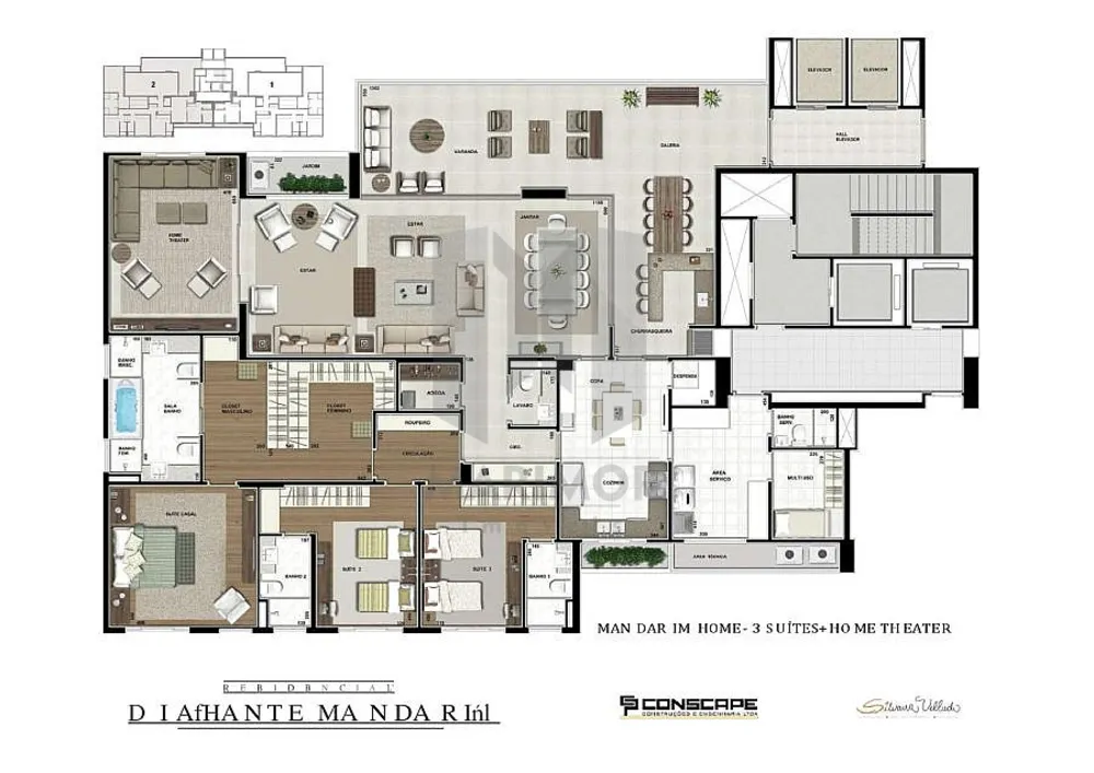 Apartamento, 4 quartos, 336 m² - Foto 5