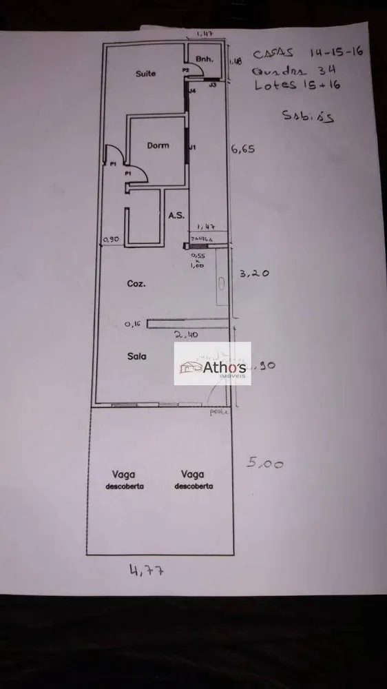 Casa, 2 quartos, 68 m² - Foto 12