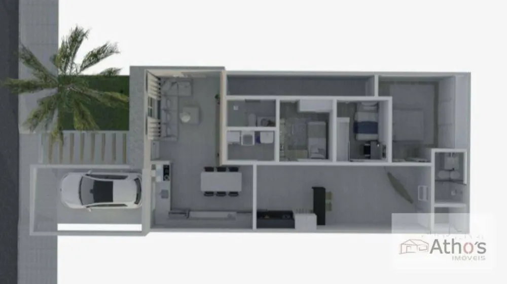 Casa, 3 quartos, 120 m² - Foto 1
