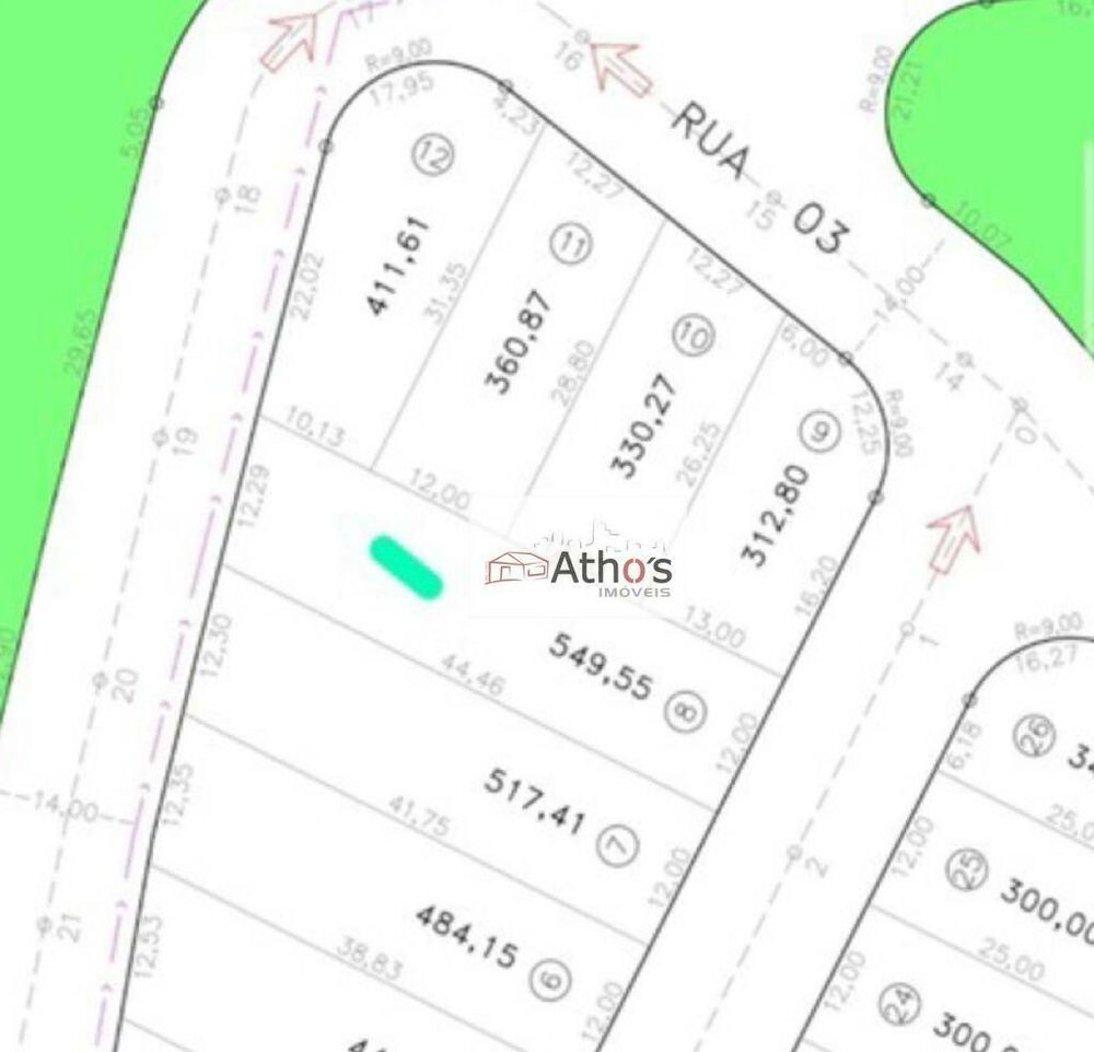 Loteamento e Condomínio, 549 m² - Foto 1