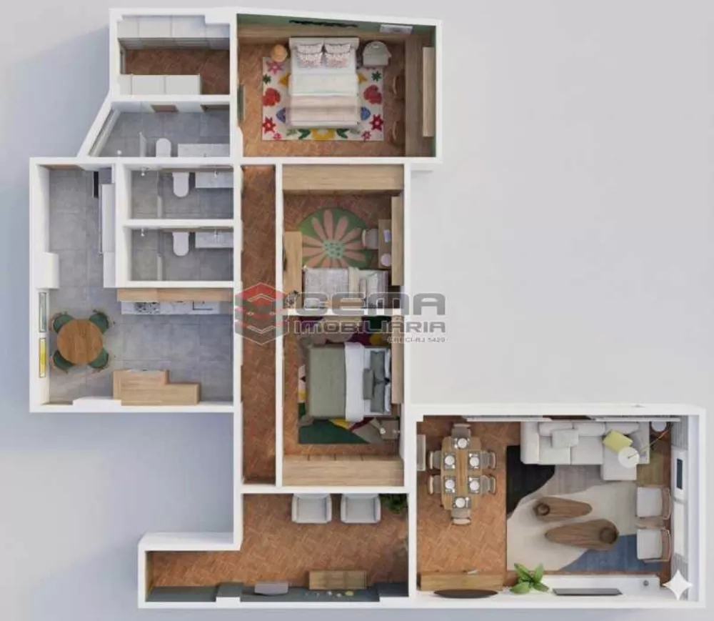 Apartamento, 3 quartos, 129 m² - Foto 7