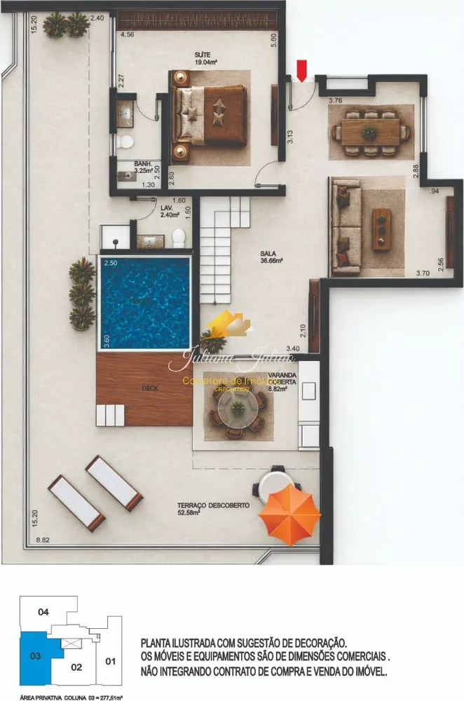 Cobertura, 4 quartos, 270 m² - Foto 8