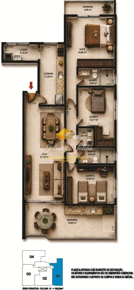 Cobertura, 4 quartos, 270 m² - Foto 3