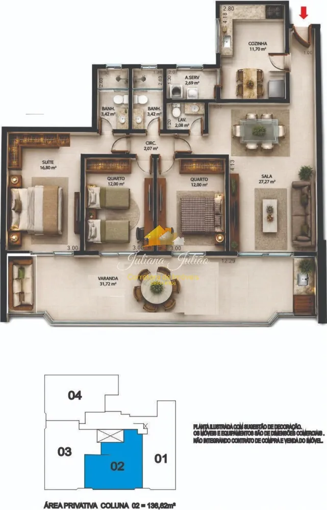 Cobertura, 4 quartos, 270 m² - Foto 5