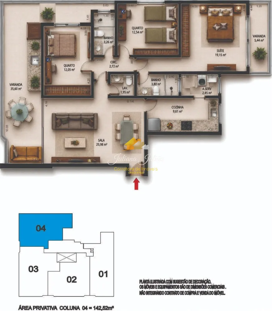 Apartamento, 3 quartos, 135 m² - Foto 9