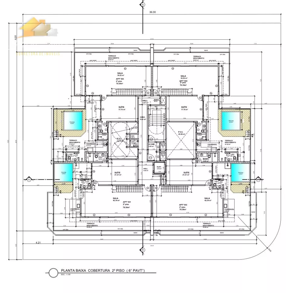 Cobertura, 4 quartos, 198 m² - Foto 16