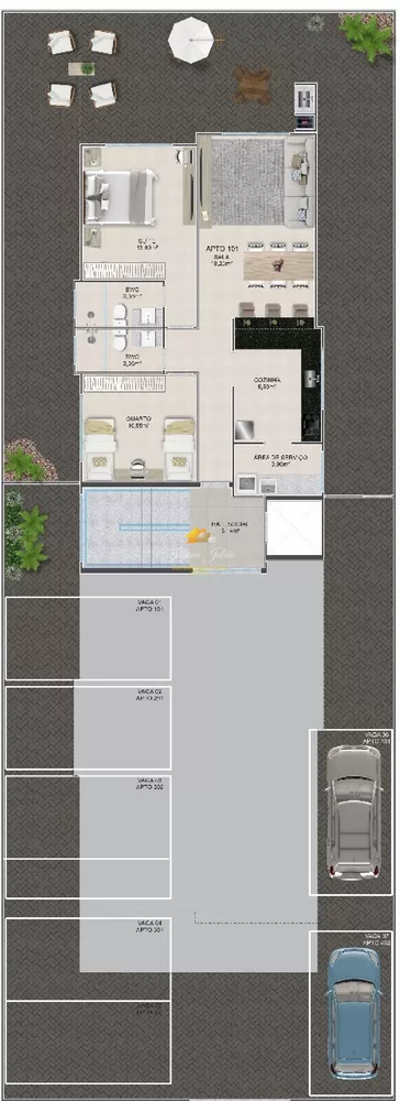 Apartamento, 2 quartos, 92 m² - Foto 12