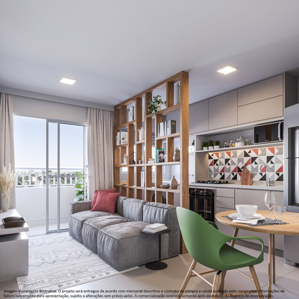 Apartamento, 2 quartos, 44 m² - Foto 2
