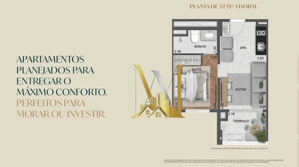 Kitnet-Studio, 32 m² - Foto 6