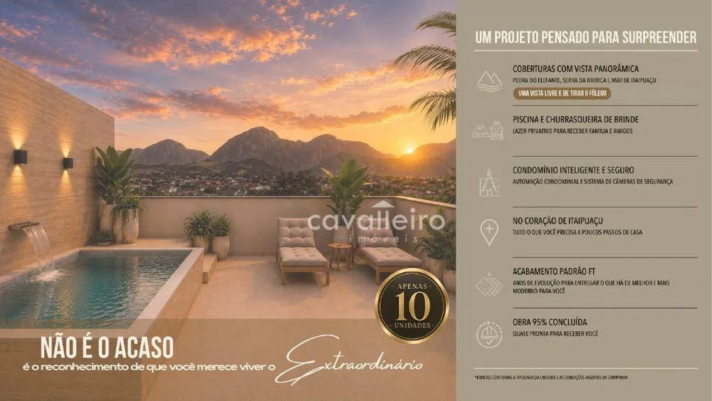 Cobertura, 3 quartos, 128 m² - Foto 1