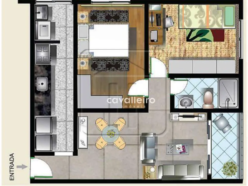 Apartamento, 2 quartos, 55 m² - Foto 14