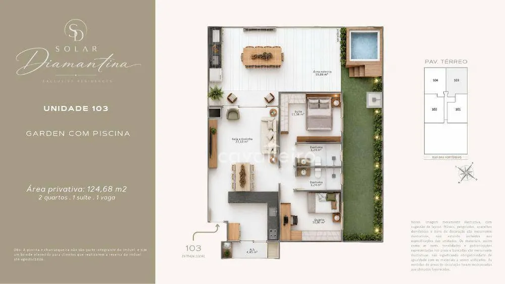 Apartamento, 2 quartos, 109 m² - Foto 4