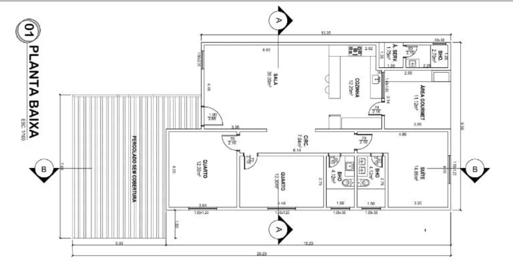 Casa de Condomínio, 3 quartos - Foto 3