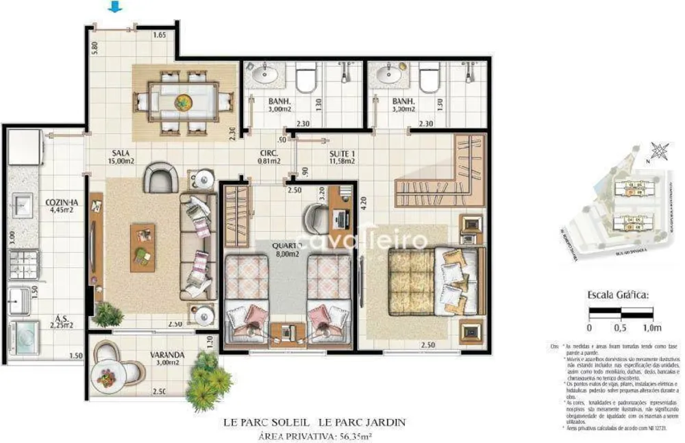 Apartamento, 2 quartos, 92 m² - Foto 21