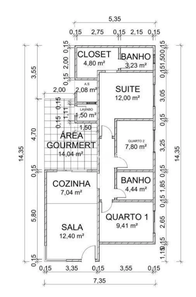Casa de Condomínio, 2 quartos - Foto 4
