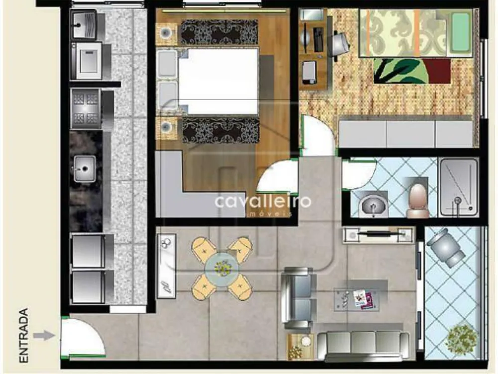 Apartamento, 2 quartos, 55 m² - Foto 47