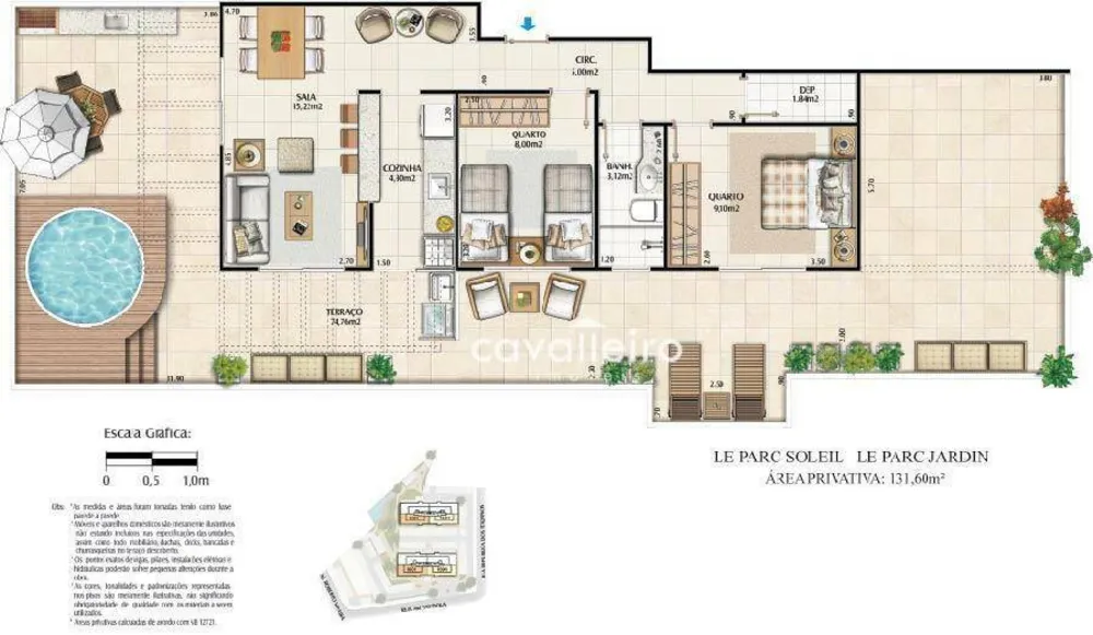Apartamento, 3 quartos, 130 m² - Foto 20