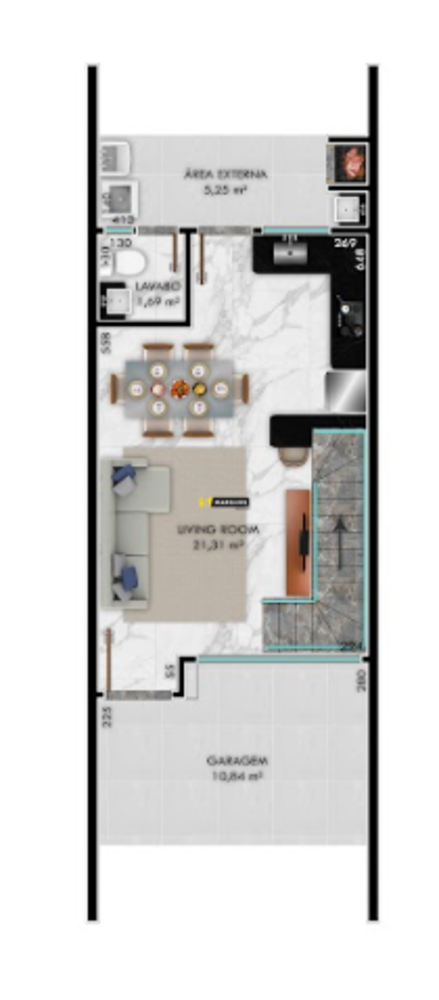 Casa, 2 quartos, 105 m² - Foto 3