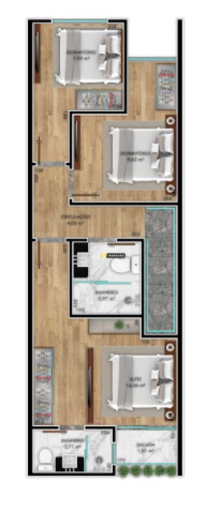Casa, 2 quartos, 105 m² - Foto 4
