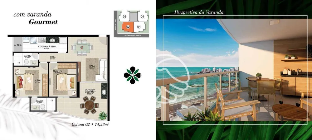 Apartamento, 2 quartos, 75 m² - Foto 13