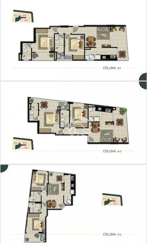 Apartamento, 2 quartos, 72 m² - Foto 3