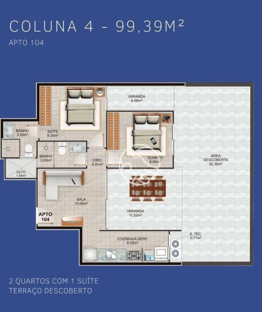 Apartamento, 3 quartos, 90 m² - Foto 13