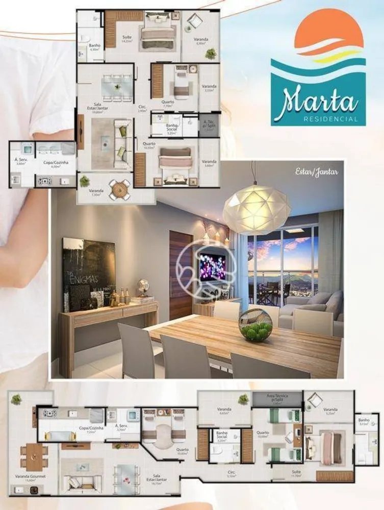 Apartamento, 3 quartos, 110 m² - Foto 4
